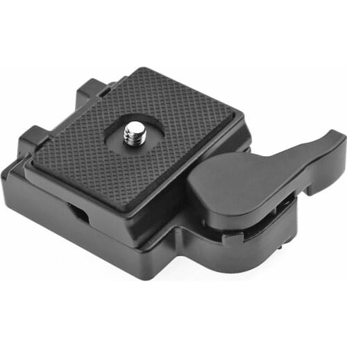 323 Quick Release Plate 496RC 498RC2 804RC2 Pan Tilt Clamp Adapter for Manfrotto 200PL-14 Camera Tripod