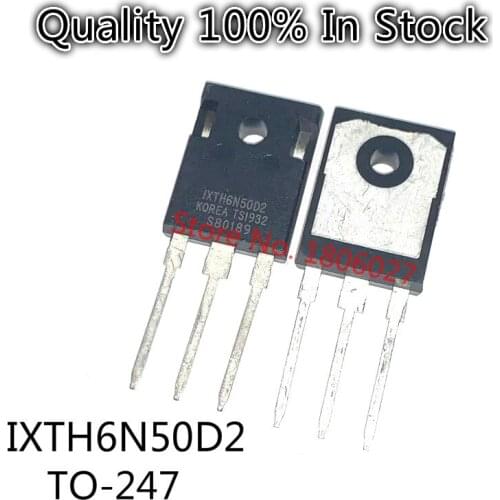 5PCS/lot IXTH6N50D2 TO-247 500V 6A Spot hot sale
