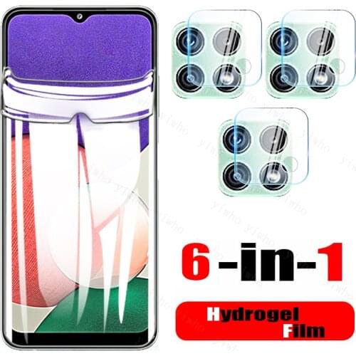 6in1 Hydrogel Soft Film for Samsung Galaxy A22 5g Screen Protector for Samsung Galaxy A 22 22a 5g Camera Lens Tempered Glas Film
