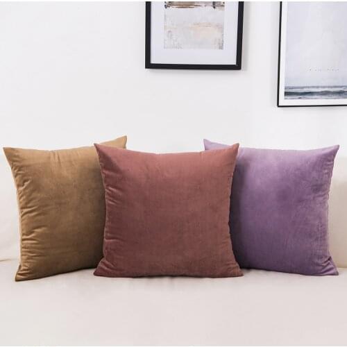Airldianer Velvet Cushion Cover Pillow Cover Pillowcase Home Decorative Sofa Throw Pillow Case Decorative Wholesale 4 SIZE