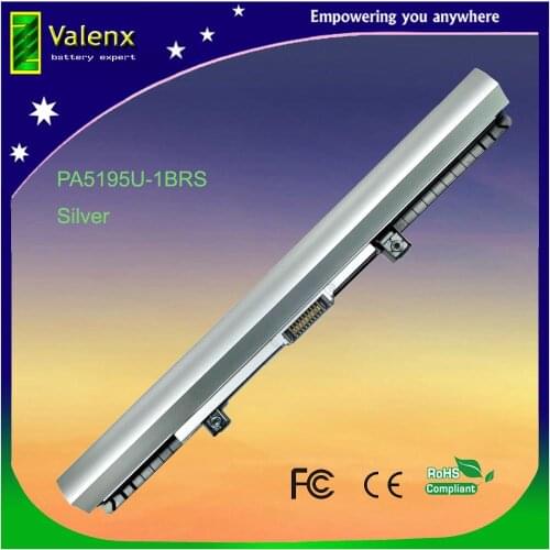 Battery PA5195U-1BRS for Toshiba Satellite S50-B S50D-B S50T-B S55B S55T-B S50Dt-B S55D-B 45W 14.8V Silver