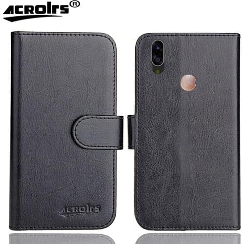 NUU Mobile X6 Case 5.71" 6 Colors Flip Fashion Soft Leather Crazy Horse Exclusive Phone Cover Cases Wallet