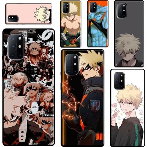 Anime Katsuki Bakugou For OnePlus 9 Pro 7 8 Pro 7T 8T 9R Case For Realme 8 Pro GT C3 C15 C21 Q3 6 7 Pro 7i Cover