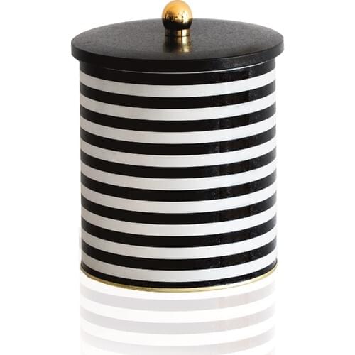 House EF147-G9 Metal Round Box 175x180 Mm. Knob Handle 4,5 Lt