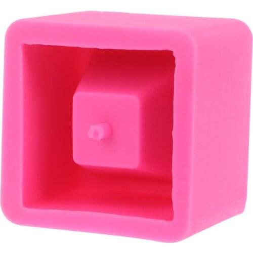 Cube Concrete Silicone Mold Planter Flower Pot Cement Vase Mould Craft Handmade Garden Decoration Tool