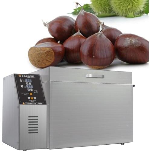 2kg/time electric Rotary drum Nut roaster Roasting Machine seeds roaster machine grains dryer machine Chestnut roasting machine