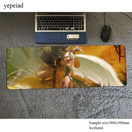 Lineage 2 mouse pad gamer 900x300x3mm notbook mouse mat Birthday gaming mousepad large gel pad mouse PC desk padmouse mats