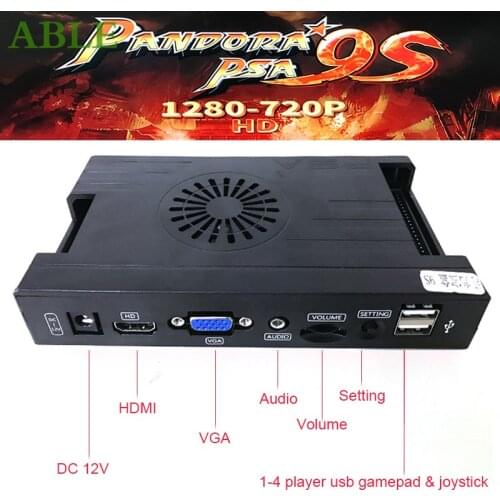 Pandoras 9S 3160 in 1 Motherboard Home Version Pandora PSA 16*3D Box Game Board VGA HDMI output Support 3 4 Players Retro Gaming