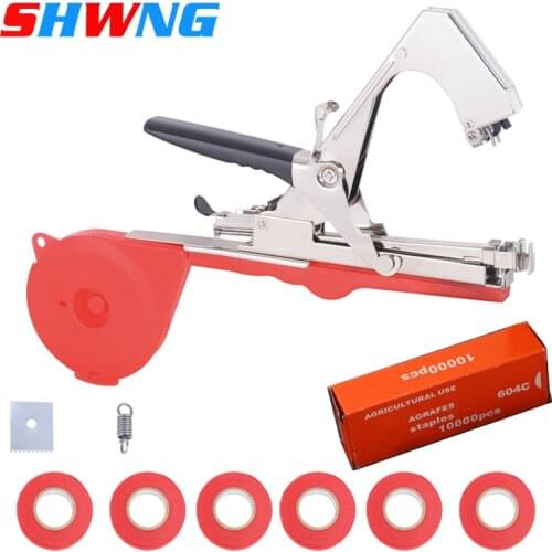 Garden Tools Garter Plants Plant Branch Hand Tying Binding Machine Minced Vegetable Tapetool Tapener Tapes Home Garden