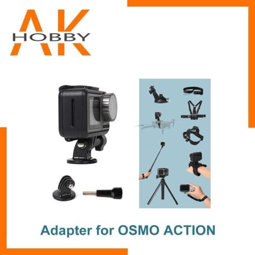 Sunnylife Strap Neck Lanyard Tripod Extension Rod Bicycle Clamp Backpack Clip Adapter Mount Wrist for DJI OSMO ACTION