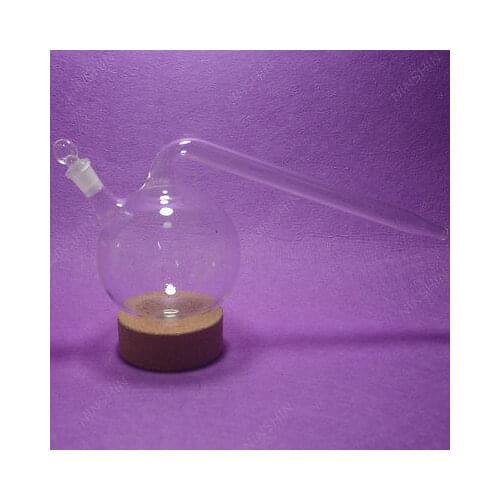 RETORT 500ML,Glass Flask,lab Glassware,Lab Pasteur Flask
