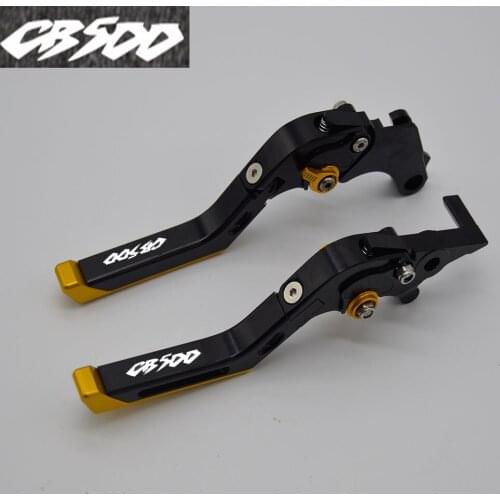 Yang hua CNC Folding&Extending Brake Clutch Levers For Honda CB500F/X CB500 F CB500 X 2013-2014