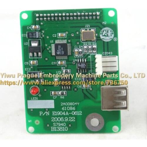 Dahao P/N E1904A E1904 USB Card Pendrive Card board China Dahao Embroidery Machine Spare Parts offer by Yiwu Prague store 736750
