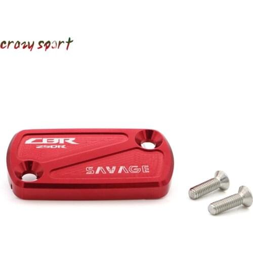 Rear Brake Master Cylinder Fluid Reservoir Cover For HONDA CBR250R CBR 250R CBR250 R 2011 2012 2013 Motorcycle Accessories