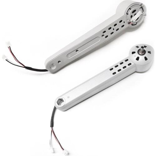 RC drone spare parts nocchi F3 NO.4D-F3 Quadcopter rear fold arm include white black wire engine motor and LED