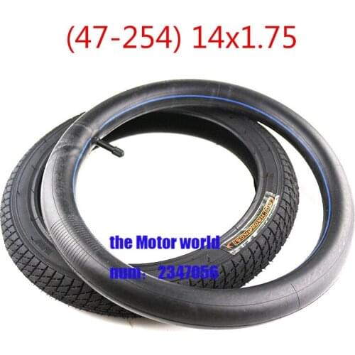 14X1.75(47-254) 14 inch tyre and inner for BMX Kids Bikes Ultralight Folding Bike Bicycle Tire