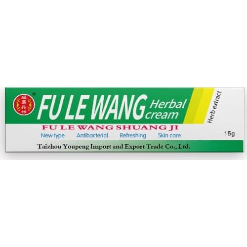 20PCS FULEWANG Skin Psoriasis Cream Dermatitis Eczematoid Eczema Ointment Treatment Psoriasis Cream 15g
