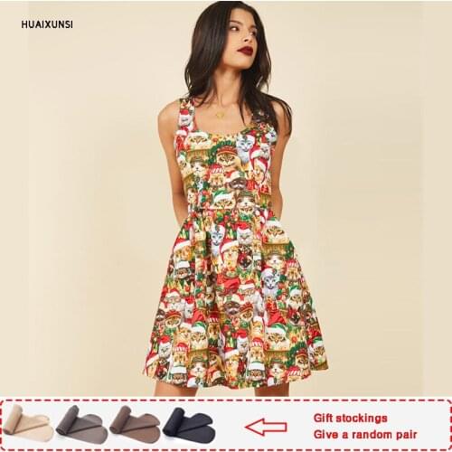 2019 New Autumn sexy dress A-Line plus size dress Office Lady dress elegant Knee-Length Casual women dress christmas dress