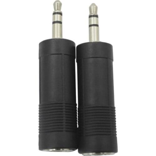 3.5 To 6.5 Audio Adapters Two for F-38 Instrument Universal Adapter Connector Instrument Accessories