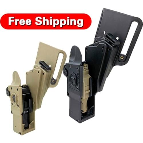 Free Shipping Multifunctional Holster Flashlight Case Compatible Can Be Stored XH15/XH35/X300UH-B Weaponlight
