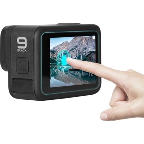 Black Lens Protection Protective Film for GoPro Hero 9 Tempered Glass Screen Protector for Gopro9 Go pro 9 Camera Accessories