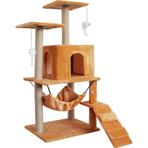 Cats Tree Tower Condo Scratcher Home Furniture Pets House Hammock Cats Climbing Furniture Pets House Hammock Cats Tree Tower