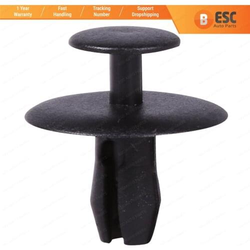 ESC ECF2649 10 Pieces Door Panel Clip Push Type Retainer for Citroen Peugeot 6997.83