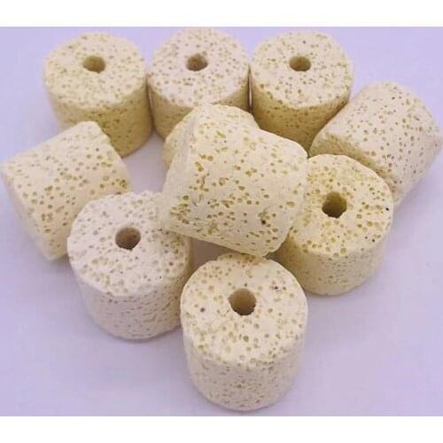 10pcs Filter Media Aquarium Filter Natural Minerals Ring for Aquarium Filtration Biological Ring Baterial House Fish Tank