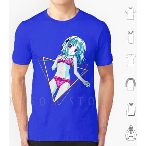 High School Dxd-Koneko Toujou T Shirt Diy Big Size Cotton Akeno Himejima Manga Girls Wifu High School Dxd Rias Highschool