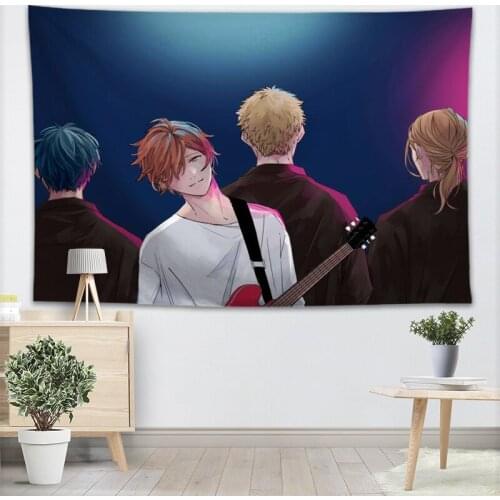 Given Anime Wall Tapestry Customizable Your Pattern Yoga Office Sofa Tapestry Bedspread For Kids Room College Dorm Decoration
