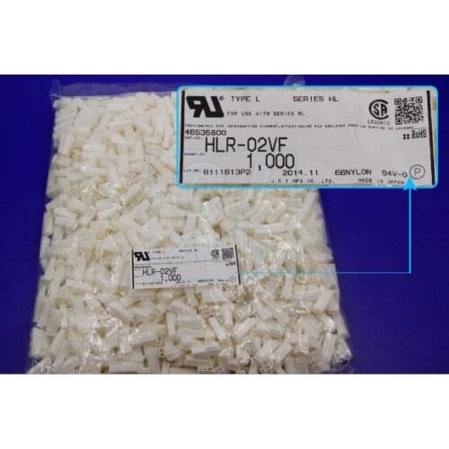 HLR-02VF housings JST Connectors terminals housing 100% new original parts