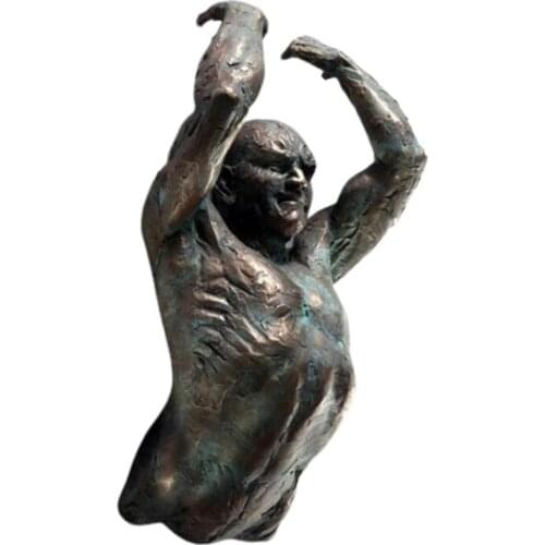 Cretive Art Man Statue Antique Sculpture On Wall Art Statue Sculptures Room Bedroom Home Wall Decor Home decortion