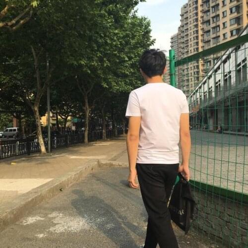 Men/Women Religion Top With Label Tag Tees Mercerized Cotton T-shirt 8306