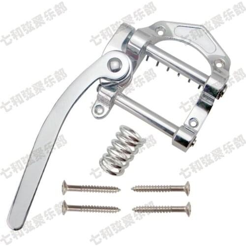 A set Electric Guitar Bridge Vintage Tremolo Vibrato tailpiece Musical instrument parts Chrome Gold Guitar Accessories