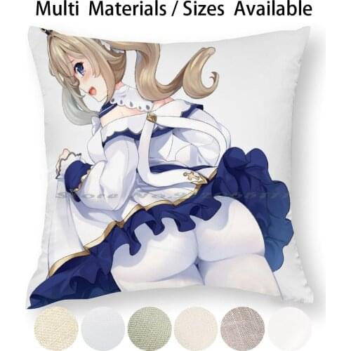 Barbara Maid Booty Pillow Case Throw Pillow Cover Cotton Linen Flax Ecchi Hentai Helmet Explicit Sexy Bf 18 Sex Video Game