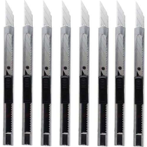 Metal Handle Scalpel Blade Knife Wood Paper Cutter Craft Pen Engraving Cutting Supplies DIY Stationery Utility Knife Newest