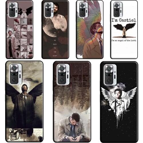 Supernatural Aesthetic Castiel For Xiaomi Redmi Note 8 9 Pro Note 10 Pro 8T 9S Case Cover For Redmi 9T 9A 9C 7A 8A K40