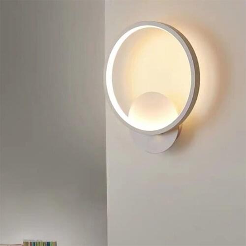 LED wall lamp bedroom lamp modern creative wall lamp living room wall lamp TV background wall lamp household bathroom lamp