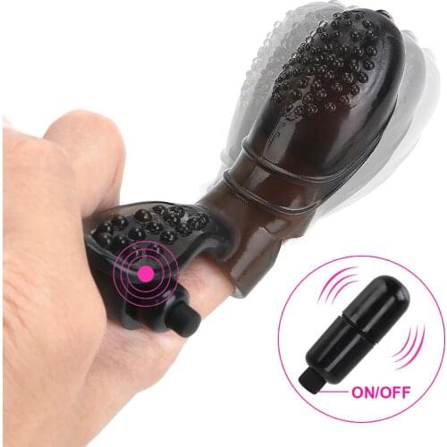 Vibrating Massager G-spot Clitoris Stimulator Adult Sex Toys for Women Mini Finger Vibrator Vagina Stimulation Sex Products