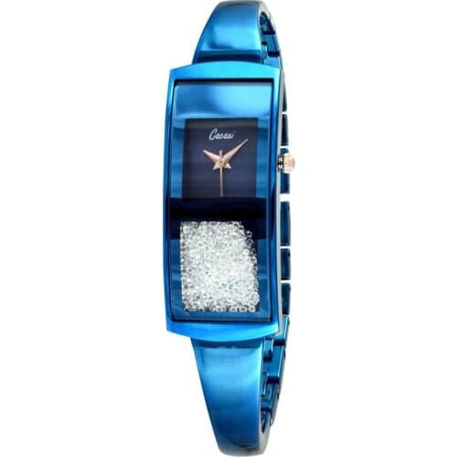 Brand Square Sand Water Diamonds Women Watches Fashion Ladies Bracelet Wristwatch Gift Clock Zegarek Damski Relojes Para Mujer