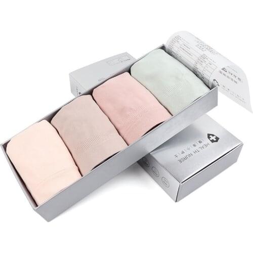 4Pcs Cotton Panties Women Sexy Ruffles Briefs Underwear Women Underpants Lingerie Panties for Female Ladies Solid Lingerie Femme