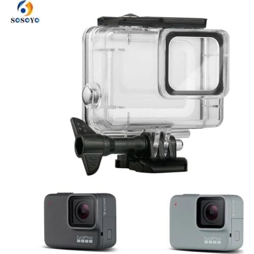 45M Underwater Waterproof Case Diving Protect Housing Cover For Gopro hero 7 Silver hero 7 white Sport Action Camera Accessories