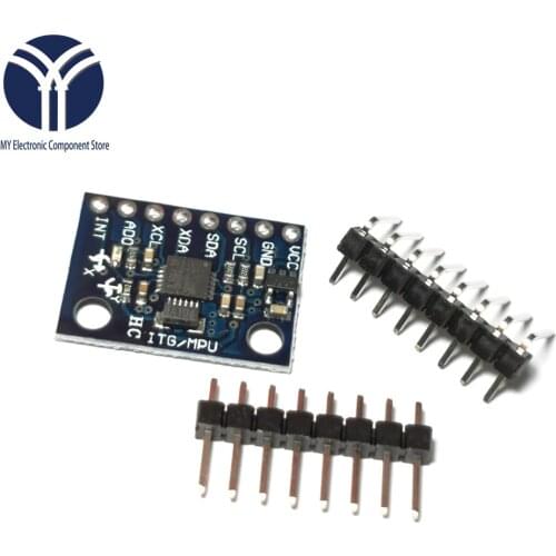 1PCS GY-521 MPU-6050 MPU6050 Module 3 Axis analog gyro sensors+ 3 Axis Accelerometer Module