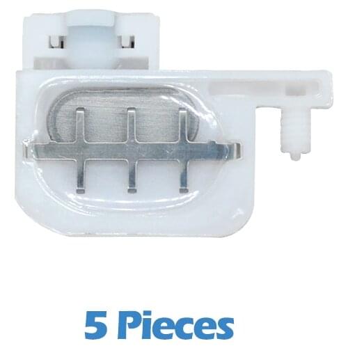 5pcs head small ink Damper square head for Epson R1800 1900 1390 2400 1100 DX4 DX5 printers Eco solvent for Roland/Mutoh/Mimaki