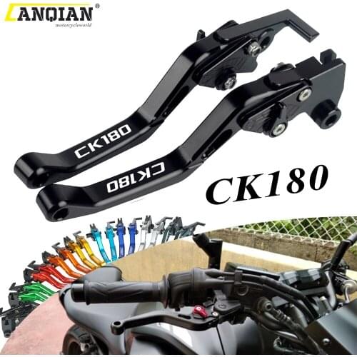 Motorcycle Accessories Lever CNC Aluminum Adjustable Foldable Extendable Brake Clutch Levers For KYMCO CK180 CK 180 All Year