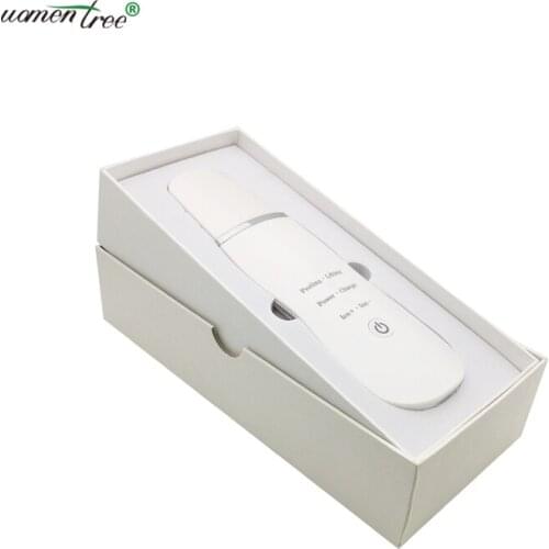 Blackheads Aging Skin Remover Pores Clean Galvanic Spa Ultrasonic Skin Scrubber Face Cleaner Skin Firming Massager Machine