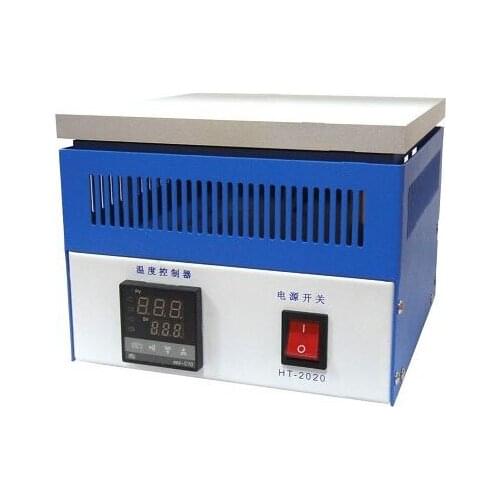 Free shipping HT-2020 heating thermostats preheating station BGA soldering station 200 * 200mm 220v
