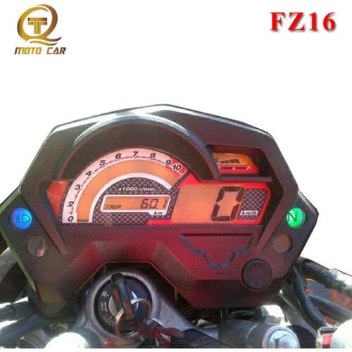 Motorcycle Tachometer Digital Speedometer LED display Odometer Electric Meter for Yamaha FZ16 FZ 16 Speedometer Instrument