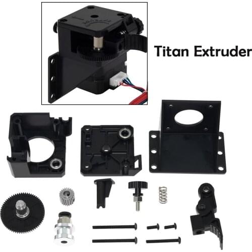 Titan Extruder Full Kit with NEMA 17 Stepper Motor for 3D Printer Support Both Direct Drive and Bowden Mounting Bracket 3D Print