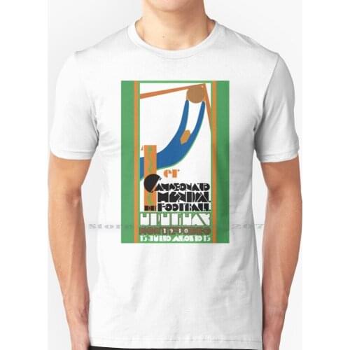Uruguay 1930 T Shirt 100% Pure Cotton Uruguay 34 1934 Football Soccer Soccer Retro Vintage
